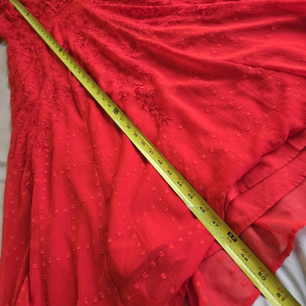 ALL SAINTS ❤️ Aspen Embroidered Maxi Dress sz 0 - like new! - Picture 5 of 16